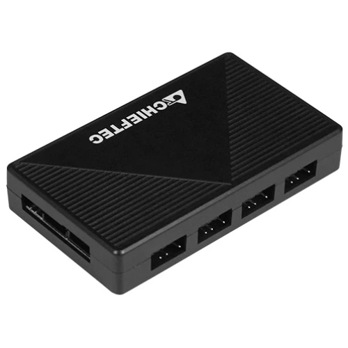 Корпус Chieftec APEX LUMO GA-01B-L-OP 4x140mm A-RGB, USB-C, E-ATX, без БЖ, Чорний(TDB_660459A42E45) - зображення 14