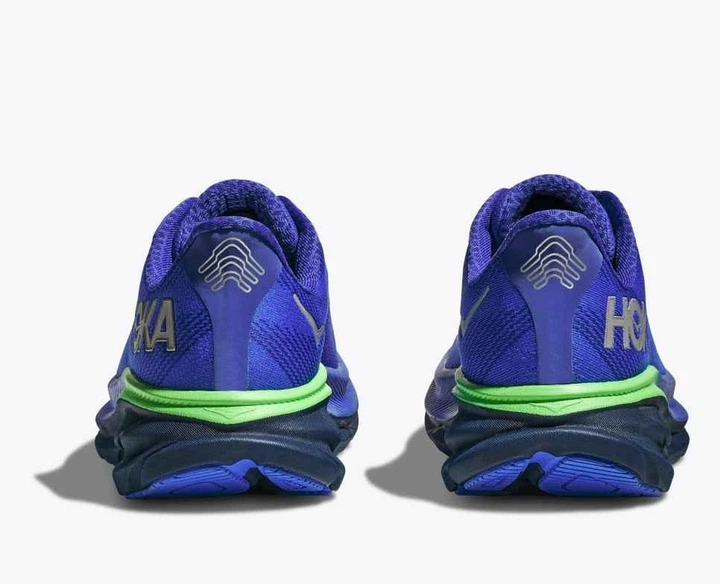 Чоловічі кросівки HOKA ONE ONE CLIFTON 9 GTX 1141470F DBES 41,5 (EU 41 1/3, USA 8 D, 26 см) сині з зеленим - зображення 5