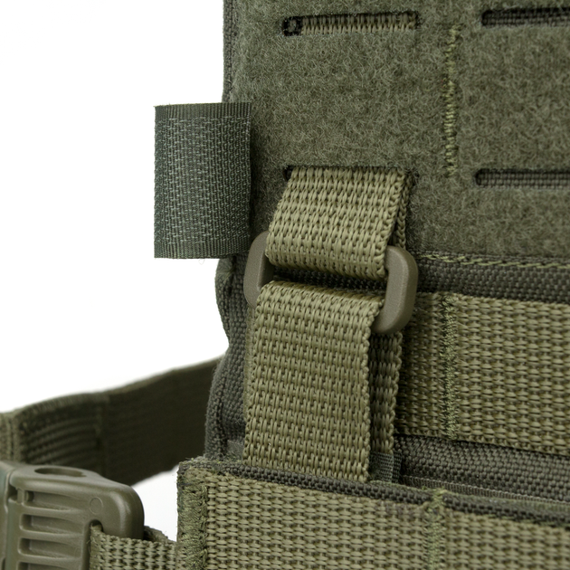 Плитоноска Dozen Modular Plate Carrier — L2 "Olive" (під бронеплити 25 * 30 см) - изображение 5