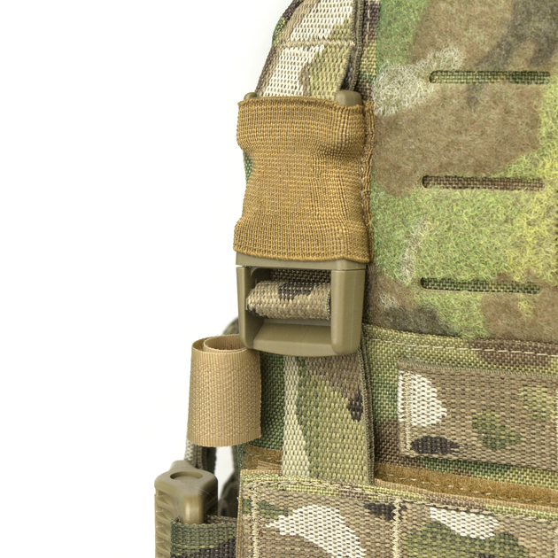 Плитоноска Dozen Modular Plate Carrier Fastex - L3 "Multicam" (під бронеплити 25 * 30 см) - изображение 4