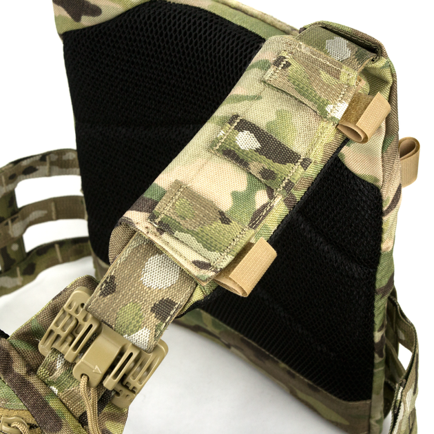 Плитоноска Dozen Modular Plate Carrier Fastex - L3 "Multicam" (під бронеплити 25 * 30 см) - изображение 5