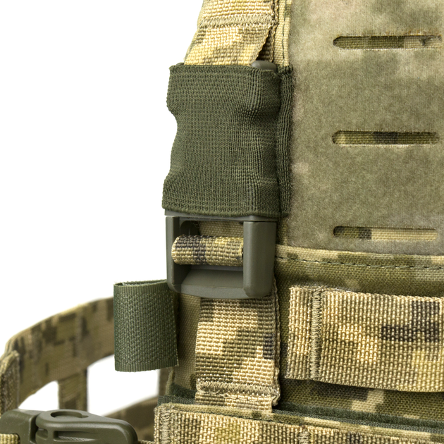 Плитоноска Dozen Modular Plate Carrier Fastex - L3 "Pixel MM14" (під бронеплити 25 * 30 см) - изображение 5