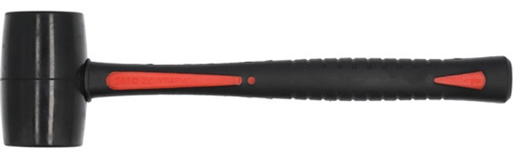 Młotek gumowy YATO z włókna szklanego, m=440 g, l=340 mm (YT-4594) - obraz 1