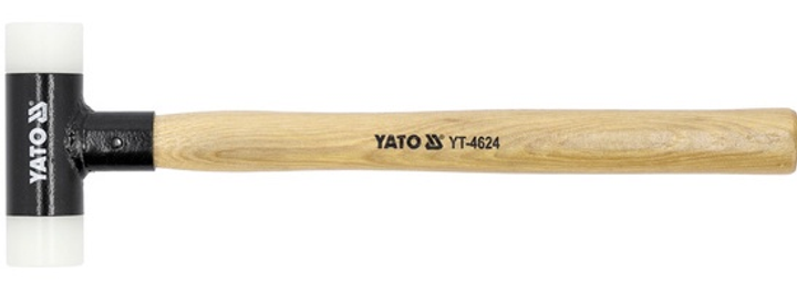 Młotek bezwładnościowy YATO z drewnianą rękojeścią Ø 30 mm 265 g 318 mm (YT-4624) - obraz 1