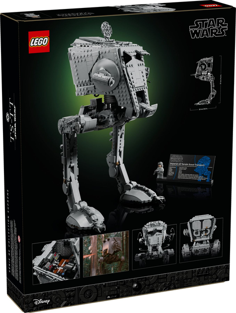 Zestaw klocków LEGO Star Wars Maszyna krocząca AT-ST 1513 elementów (75417) - obraz 12