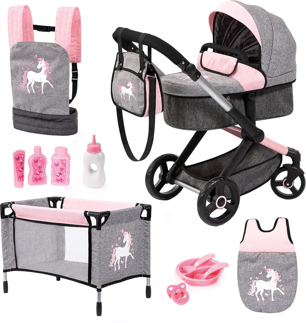 Набор для куклы Bayer Design Dolls Pram Xeo Set 17033AB (4003336417197) - зображення 1