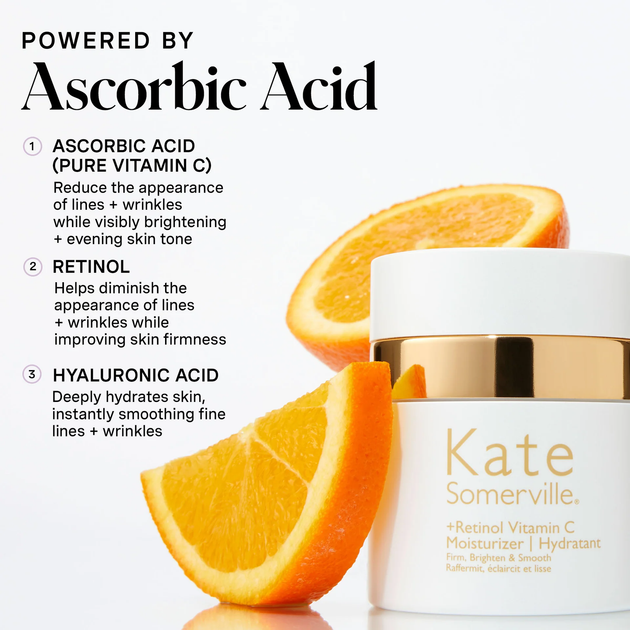 Крем для обличчя Kate Somerville +Retinol Vitamin C Moisturizer зволожувальний 50 мл (813920018181) - зображення 3