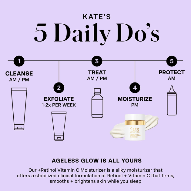 Крем для обличчя Kate Somerville +Retinol Vitamin C Moisturizer зволожувальний 50 мл (813920018181) - зображення 6
