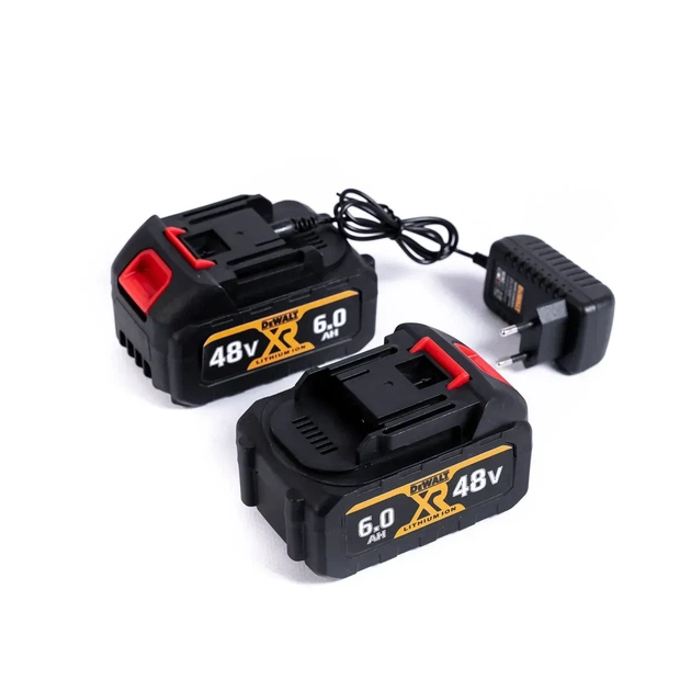 Воздуходувка аккумуляторная INGCO DCMBA100BL 48V 6Ah Li-Ion бесщеточная + 2 АКБ + зарядка + кейс (Код: 629202) - изображение 2