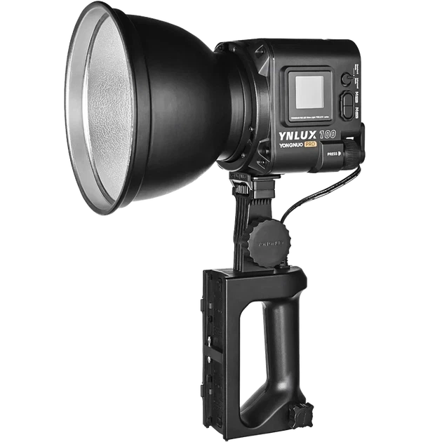 LEDсвітло освітлювач Yongnuo YNLUX100 PRO KIT (32005600K) з тримачем і кейсом - зображення 4