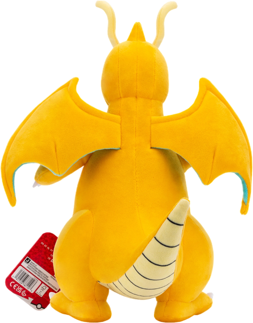 Плюшева іграшка Jazwares Pokemon Dragonite 30 см (0191726781103) - зображення 6
