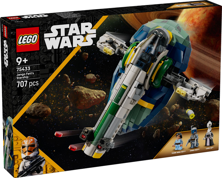 Конструктор LEGO Star Wars Зореліт Джанго Фетта 707 елементів (75433) - зображення 1
