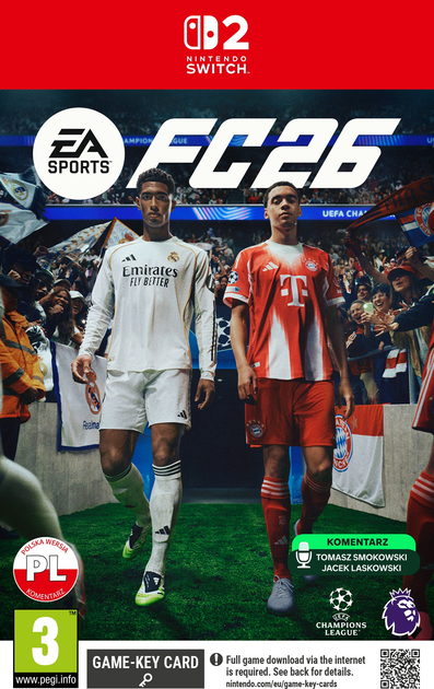 Gra Nintendo Switch 2 EA Sports FC 26 (Game-Key Card) (5030948125423) - obraz 1
