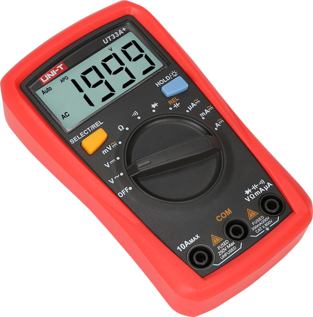 Miernik uniwersalny UNI-T UT33A+ (MIE0325) - obraz 4