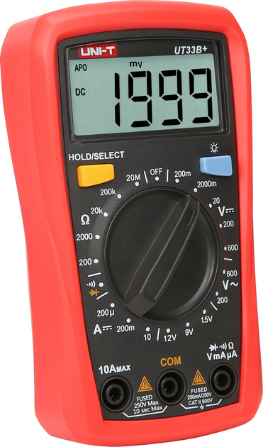 Miernik uniwersalny UNI-T UT33B+ (MIE0326) - obraz 2