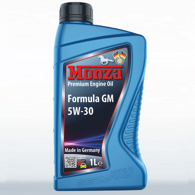 Масло моторное Monza Formula GM 5w30 1л, ACEA A3/B4 API SM/CF 13651 ...