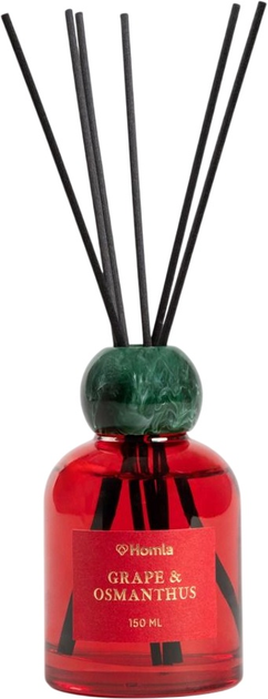 Аромадифузор Homla Colour Blocks Grape Osmanthus з паличками 150 мл (5906496732003) - зображення 1