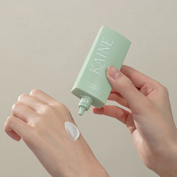 Солнцезащитный крем KAINE Green Fit Pro Su SPF50+ PA++++ с зеленым комплексом 55 мл срок годности до 03.08.2026 - изображение 2