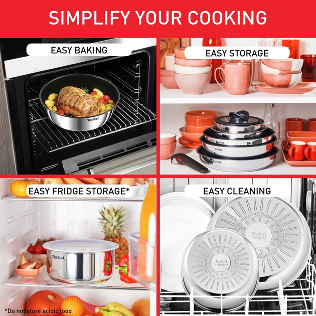 Сковорода Tefal Ingenio Emotion (L8970674) 28 см (3168430338623) - зображення 7