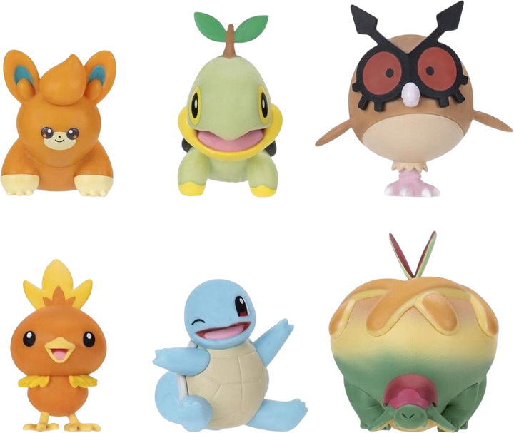Zestaw figurek Jazwares Pokemon Battle Figure 6 szt (0191726756125) - obraz 3