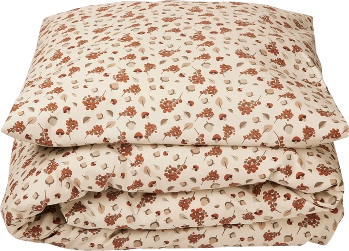 Komplet pościeli dla dzieci Nuuroo Bera Baby Autumn Leaf (5715235000255) - obraz 1