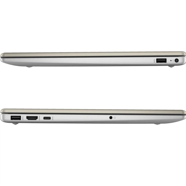 Ноутбук HP BV5U3EA 15-fd2000ua 15.6" FHD IPS AG, Intel U5-225U, 16GB, F512GB, UMA, DOS, золотистый - изображение 4