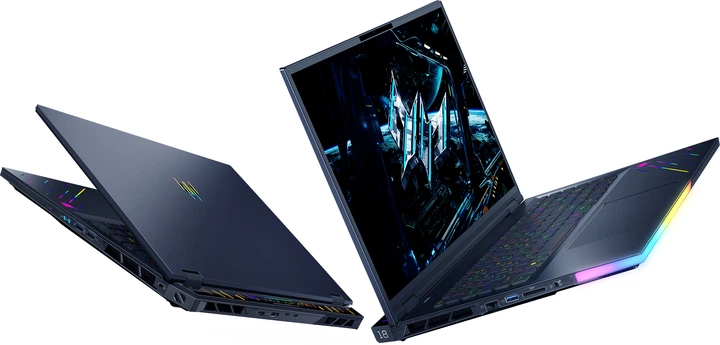 Ноутбук Acer Predator Helios 18 PH18-73 18" WQXGA IPS, Intel U9-275HX, 64GB, F2TB, NVD5080-16, Lin, чорний (NH.QVZEU.003) - зображення 7