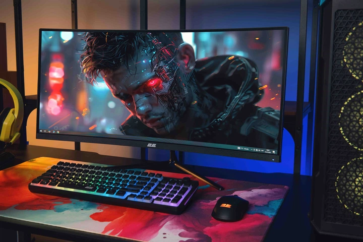 Монитор GAMING 30" G3024B 2xHDMI, DP, Audio, VA, 2560x1080, 21:9, 200Hz, 1ms, CURVED, FreeSync 2E (teh0014243) - Фото 4 Монитор GAMING 30" G3024B 2xHDMI, DP, Audio, VA, 2560x1080, 21:9, 200Hz, 1ms, CURVED, FreeSync 2E (teh0014243) - изображение 4