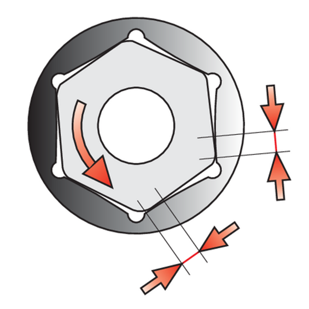 Nasadka długa YATO sześciokątna 3/8" 13 mm (YT-3827) - obraz 2