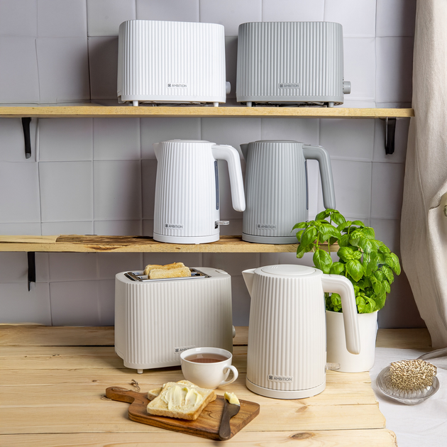 Toster Ambition Curly 930W Biały - obraz 2