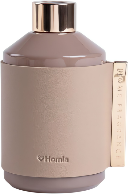 Dyfuzor zapachowy Homla Sleek Leather Healing Woods z patyczkami 200 ml (5906496708558) - obraz 3