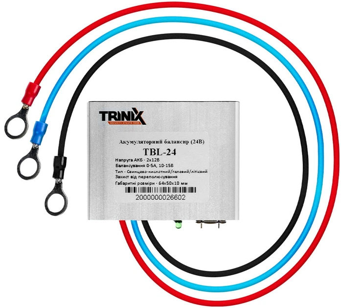 Аккумуляторный балансир Trinix TBL-24 24V (44-00208) - Фото 3 Аккумуляторный балансир Trinix TBL-24 24V (44-00208) - изображение 3