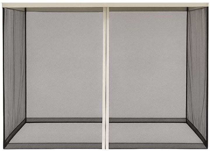 Moskitiera do pawilonu ogrodowego 3x3 m ModernHome by Multistore (1701-N3X3-BEIGE) - obraz 1