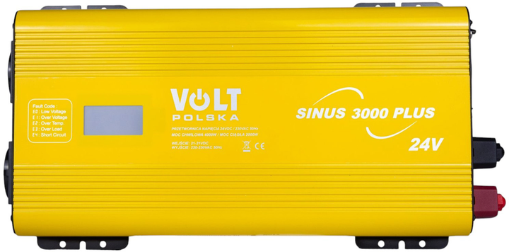 Перетворювач напруги Volt Polska SINUS PLUS 3000 24/230V 1500/3000W (5903760240042) - зображення 4