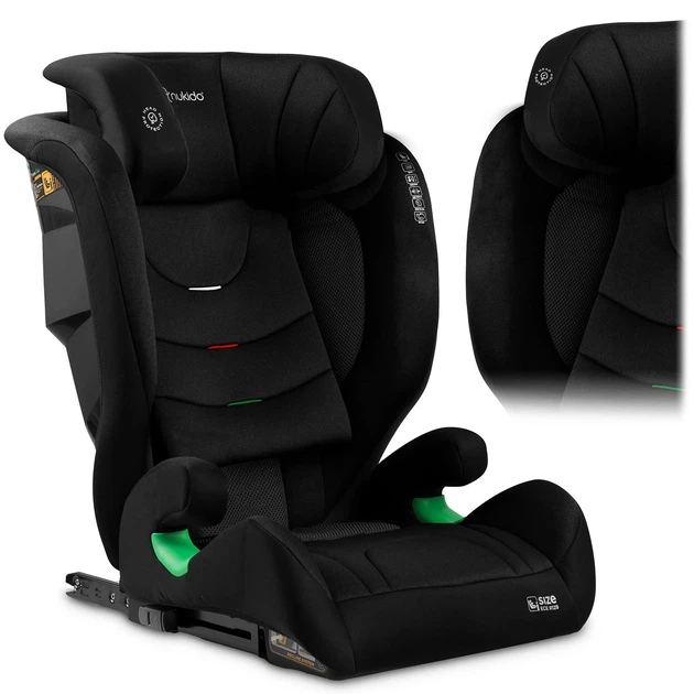 Автокрісло Nukido Louis Soft ISOFIX 15-36 кг, чорне - изображение 11