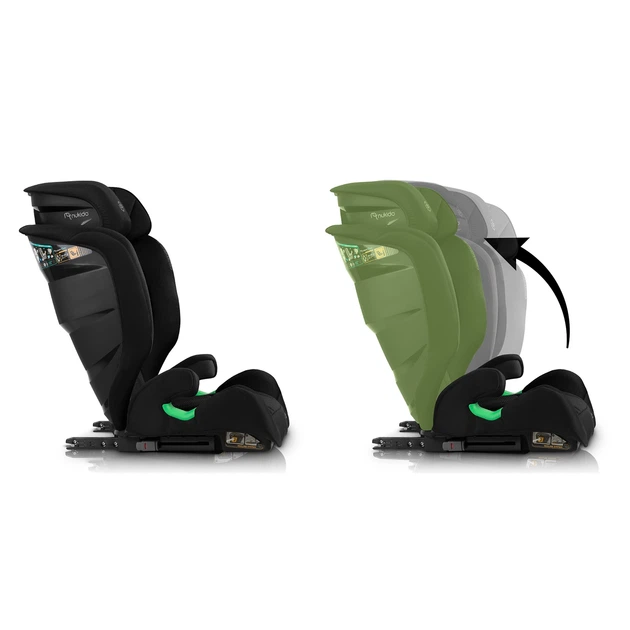 Автокрісло Nukido Louis Soft ISOFIX 15-36 кг, чорне - изображение 12