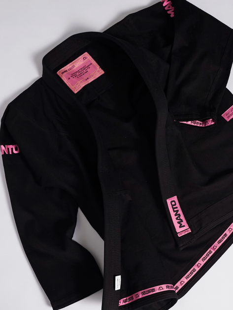 Женское кимоно Manto "RISE 2.0" Bjj GI Black Pink (MNG990_BLK-PIN_A2) - изображение 4