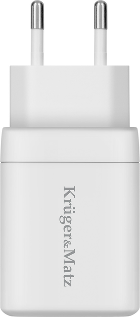 Ładowarka Kruger&Matz 45W GaN QC PD White (5901890107082) - obraz 4