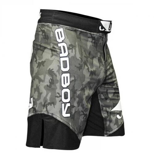 Шорты MMA Bad Boy Legacy II Shorts- Camo Grey (BB-legacy-camo-S) - изображение 2