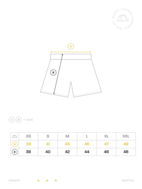 Шорты для MMA MANTO fight shorts SOCIETY black (MNS563_BLK_5XL) - изображение 5