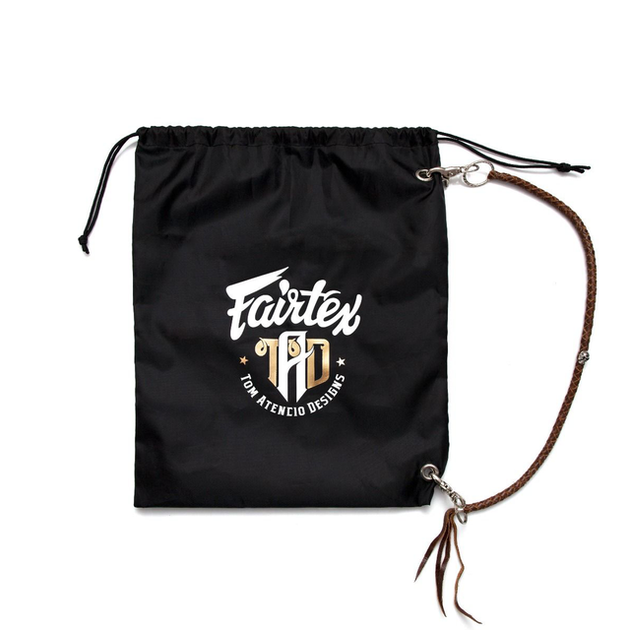 Боксерские перчатки Fairtex x Tom Atencio BGV Premium Limited Edition Heart of Warrior Nylon Bag (BGV-HRTW-12oz) - изображение 4
