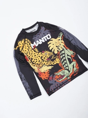 Детский рашгард MANTO Kids Rashguard Jungle (MNR487-XL (146)) - изображение 5