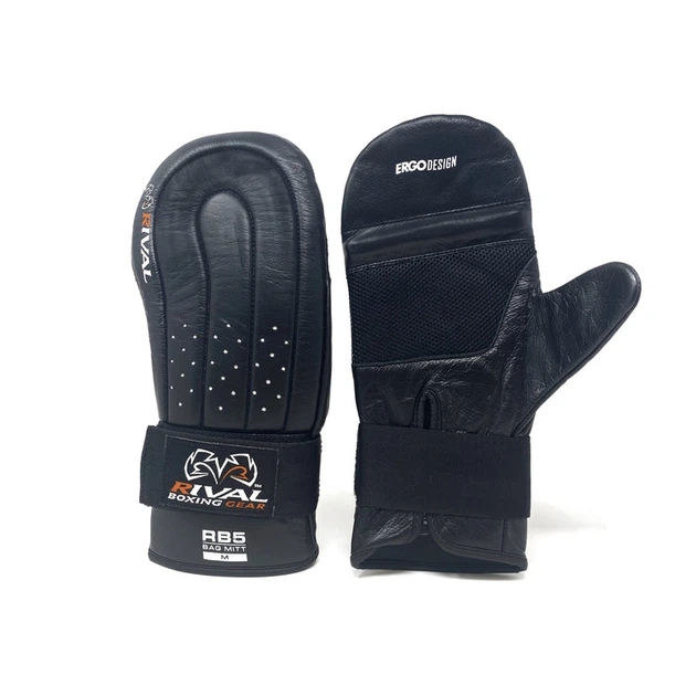 Снарядные перчатки Rival RB5 Bag Mitts Black (RB5-BK-M-M) - Фото 2 Снарядные перчатки Rival RB5 Bag Mitts Black (RB5-BK-M-M) - изображение 2