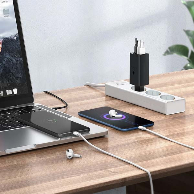 Ładowarka 65W QC PD Black (GSM1056BL) - obraz 5