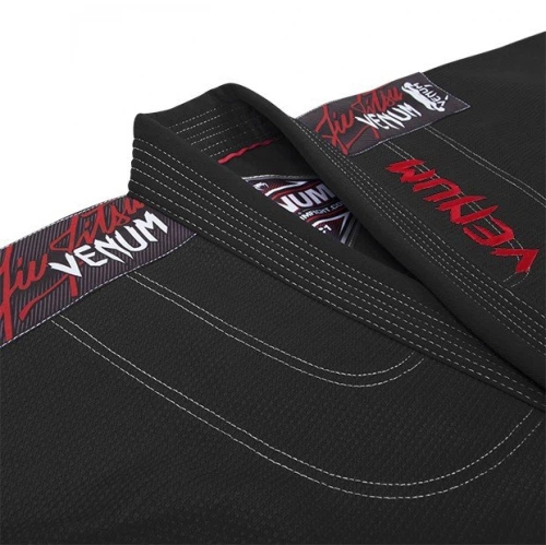 Детское кимоно для джиу-джитсу Venum Challenger 2.0 Kids BJJ GI Black (venum1155BK-C00) - изображение 5