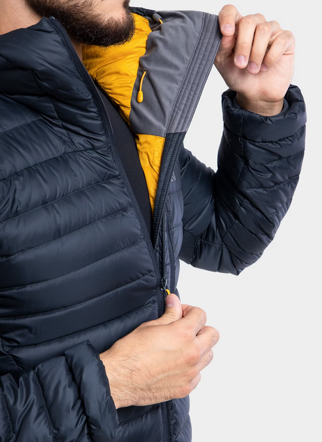 Пуховик чоловічій Rab Microlight Alpine Jacket, Beluga, XL (RB QDB-12-BE-XL) - зображення 6