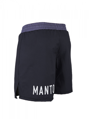 Шорты для MMA MANTO Oldschool Fight Shorts Black (MOSFSB-S) - изображение 2