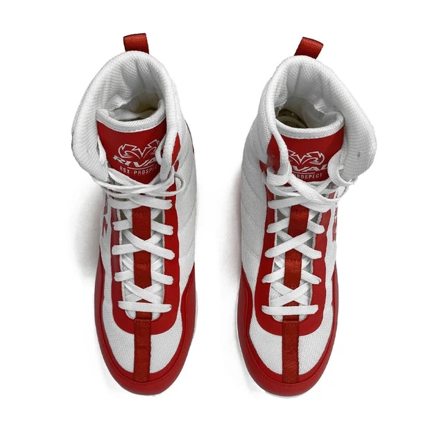 Боксерки Rival RSX-Prospect Boxing Boots White Red (RSX-PROSP