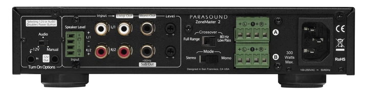 Підсилювач Parasound Zone Master ZM2 - изображение 2