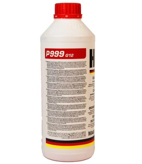Антифриз красный HEPU P999 - G12 концентрат - 1,5л - изображение 3
